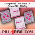 Comprimés De Citrate De Sildénafil Ip 100 Mg 33